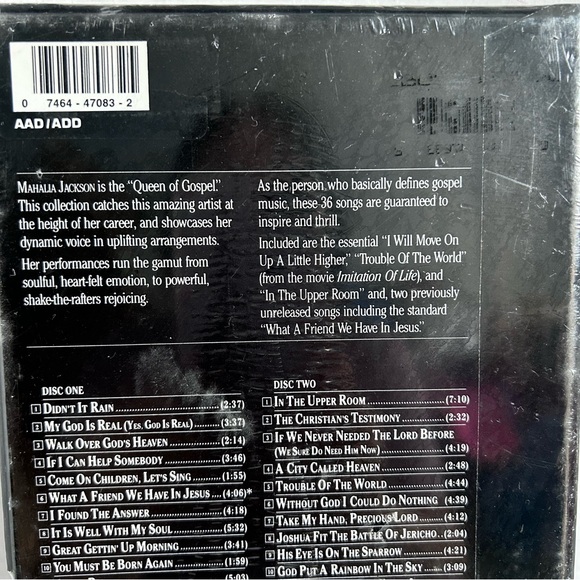 Mahalia Jackson Gospels Spirituals & Hymns 2 CD box set - Picture 3 of 7